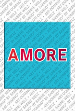 ART-DOMINO® BY SABINE WELZ AMORE - Magnet AMORE