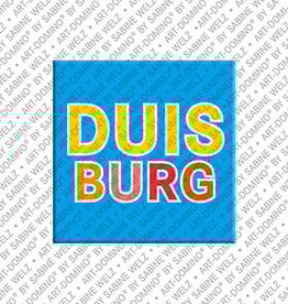 ART-DOMINO® BY SABINE WELZ Aimant - Allemagne - Duisburg