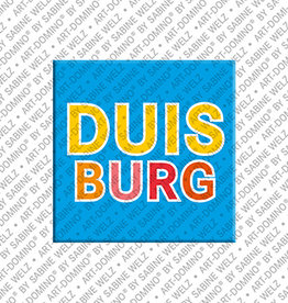 ART-DOMINO® BY SABINE WELZ Aimant - Duisburg