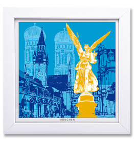 MAGNET-STORIES Art Print - München - 01
