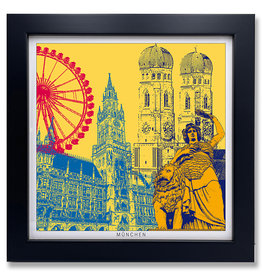 MAGNET-STORIES Art Print - München - 02
