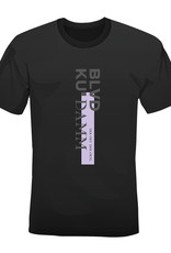 ART-DOMINO® BY SABINE WELZ T-SHIRT BLVD KU'DAMM - Round neck black-purple