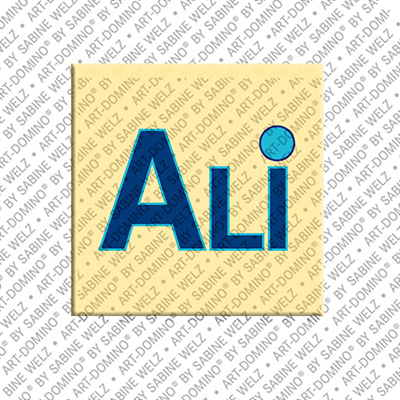 MAGNET-STORIES ALI - Magnet with the name ALI