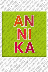 MAGNET-STORIES Annika - Magnet with the name Annika - 2