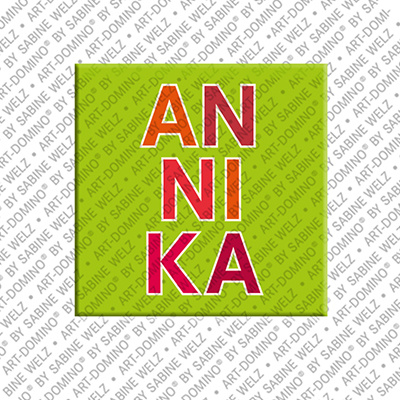 MAGNET-STORIES Annika - Magnet with the name Annika - 2