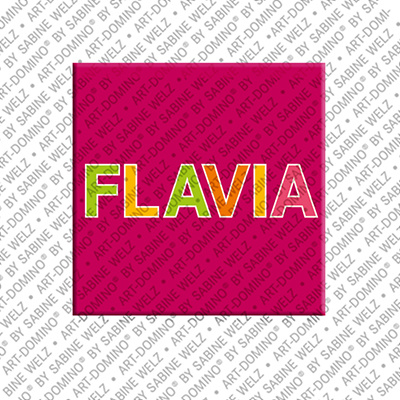 MAGNET-STORIES FLAVIA - Magnet mit dem Vornamen FLAVIA