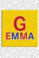 MAGNET-STORIES GEMMA - Magnet with the name GEMMA