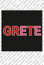 MAGNET-STORIES GRETE - Magnet mit dem Vornamen GRETE