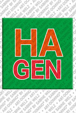 MAGNET-STORIES HAGEN - Magnet with the name HAGEN
