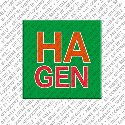 MAGNET-STORIES HAGEN - Magnet mit dem Vornamen HAGEN