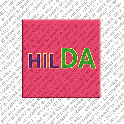 MAGNET-STORIES HILDA - Magnet mit dem Vornamen HILDA
