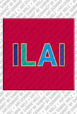 MAGNET-STORIES ILAI - Magnet with the name ILAI