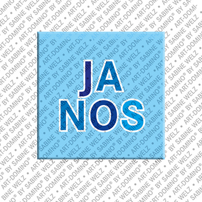 MAGNET-STORIES JANOS - Aimant avec le nom  JANOS