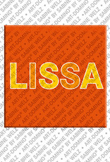 MAGNET-STORIES LISSA - Aimant avec le nom  LISSA
