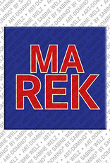 MAGNET-STORIES MAREK - Magnet with the name MAREK