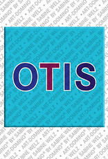 ART-DOMINO® BY SABINE WELZ OTIS - Magnet mit dem Vornamen OTIS