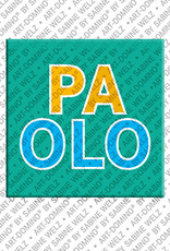 MAGNET-STORIES PAOLO - Magnet mit dem Vornamen PAOLO