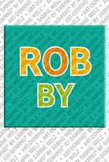 MAGNET-STORIES ROBBY - Aimant avec le nom  ROBBY