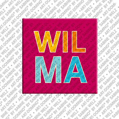 MAGNET-STORIES WILMA - Aimant avec le nom  WILMA