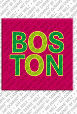 MAGNET-STORIES Boston – Lettering