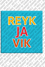 MAGNET-STORIES Reykjavik – Schriftzug