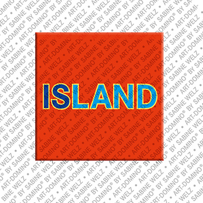 MAGNET-STORIES Island – Schriftzug