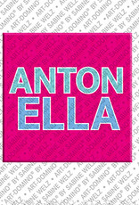 MAGNET-STORIES ANTONELLA - Magnet with the name ANTONELLA