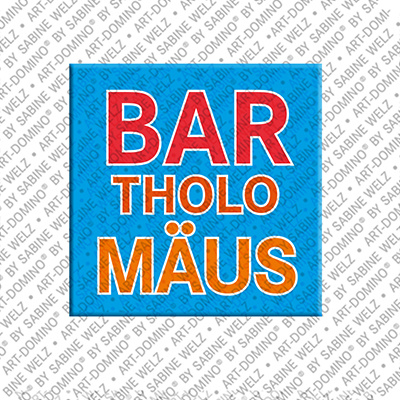 MAGNET-STORIES BARTHOLOMÄUS - Magnet mit dem Vornamen BARTHOLOMÄUS