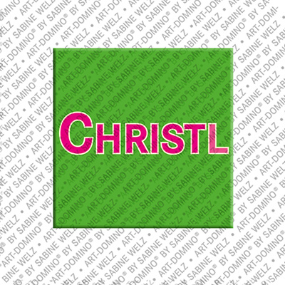MAGNET-STORIES CHRISTL - Aimant avec le nom  CHRISTL