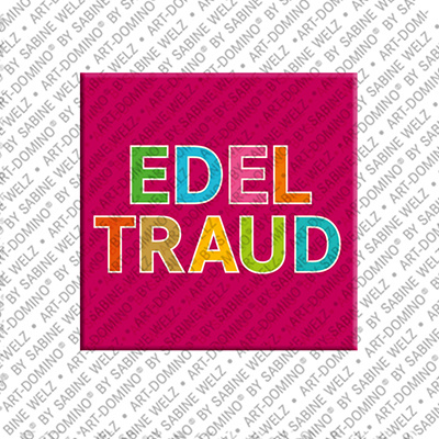 MAGNET-STORIES EDELTRAUD - Aimant avec le nom  EDELTRAUD