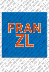 MAGNET-STORIES FRANZL - Magnet mit dem Vornamen FRANZL