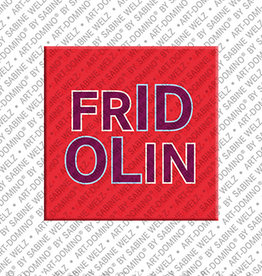 ART-DOMINO® BY SABINE WELZ Magnet - FRIDOLIN