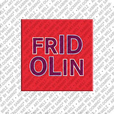 MAGNET-STORIES FRIDOLIN - Magnet mit dem Vornamen FRIDOLIN