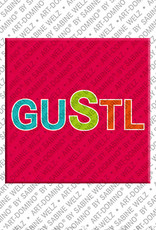 MAGNET-STORIES GUSTL - Magnet mit dem Vornamen GUSTL