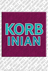 MAGNET-STORIES KORBINIAN - Magnet mit dem Vornamen KORBINIAN
