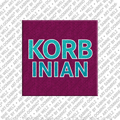 MAGNET-STORIES KORBINIAN - Magnet mit dem Vornamen KORBINIAN
