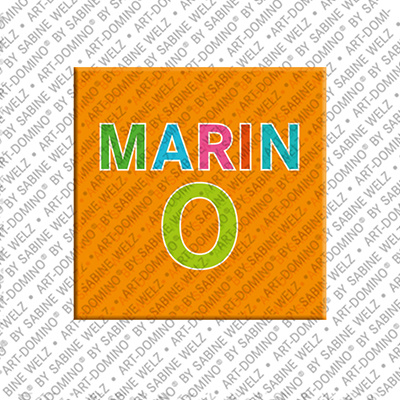 MAGNET-STORIES MARINO - Magnet mit dem Vornamen MARINO