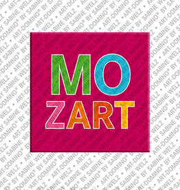 ART-DOMINO® BY SABINE WELZ Magnet - MOZART