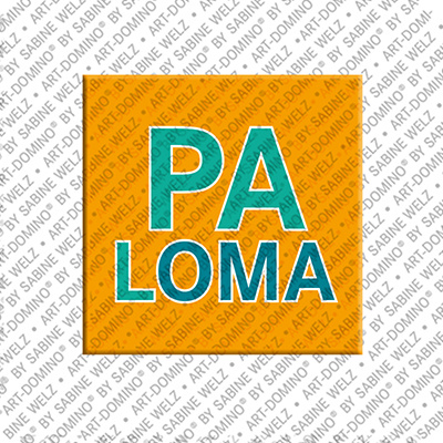 MAGNET-STORIES PALOMA - Magnet mit dem Vornamen PALOMA
