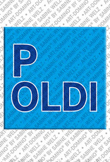 MAGNET-STORIES POLDI - Aimant avec le nom  POLDI