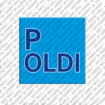 MAGNET-STORIES POLDI - Magnet mit dem Vornamen POLDI