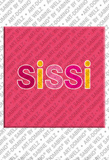 MAGNET-STORIES SISSI - Magnet mit dem Vornamen SISSI
