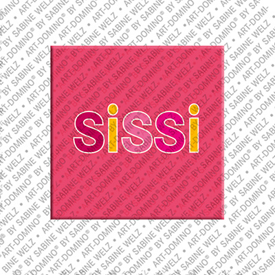 MAGNET-STORIES SISSI - Aimant avec le nom  SISSI