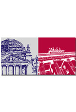 MAGNET-STORIES Berlin - Reichstagsgebäude + Brandenburger Tor