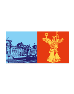 MAGNET-STORIES Berlin - Reichstagsgebäude + Siegessäule