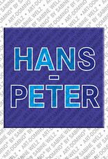 MAGNET-STORIES HANS-PETER - Magnet mit dem Vornamen HANS-PETER
