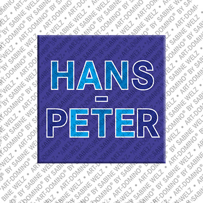 MAGNET-STORIES HANS-PETER - Magnet with the name HANS-PETER