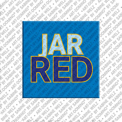 MAGNET-STORIES JARRED - Magnet mit dem Vornamen JARRED