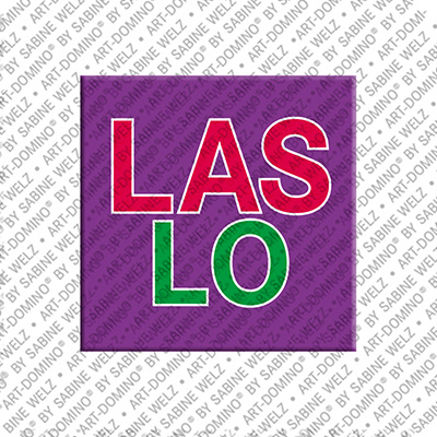 MAGNET-STORIES LASLO - Magnet with the name LASLO