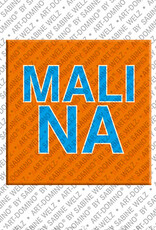 MAGNET-STORIES MALINA - Magnet with the name MALINA